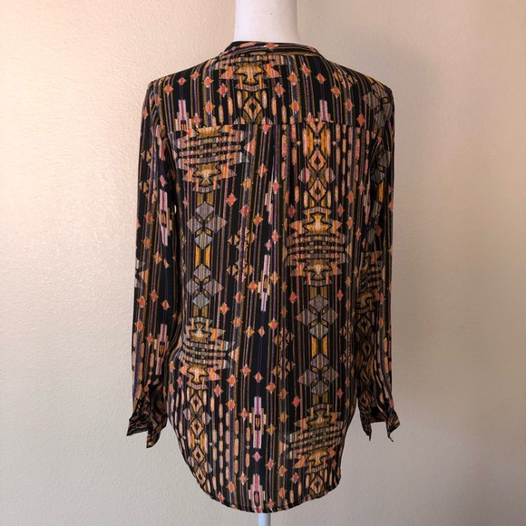 H&M Long Sleeve Blouse Sz 4 - Picture 2 of 4